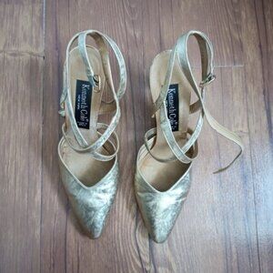 Kenneth Cole Women shoes Gold Size 8.5